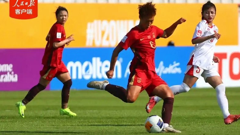 晋级世少赛！U17女足亚洲杯-刘雨希传射 中国3-0印度进4强